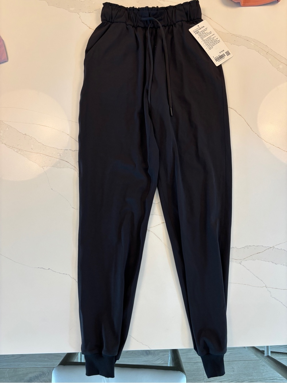 lululemon athletica Black Drawstring Jogger Pants